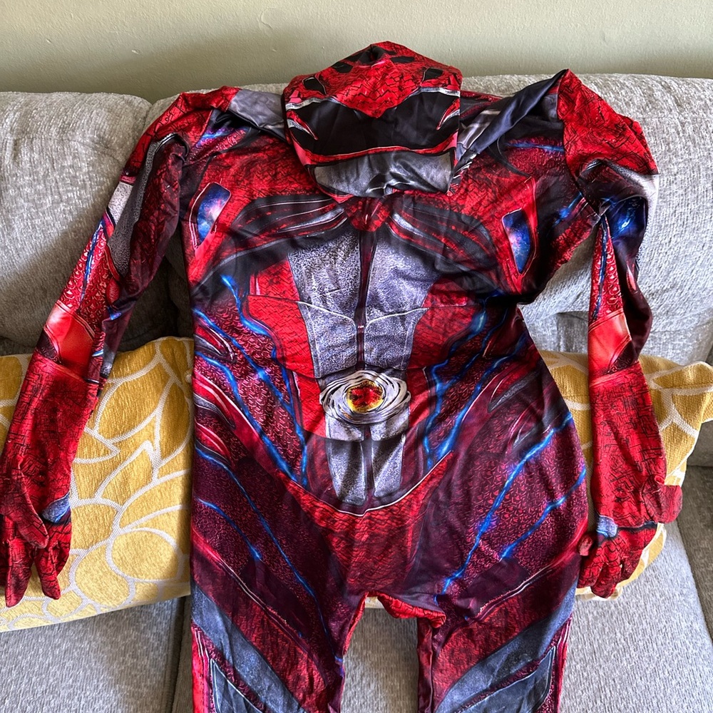Adult Power Ranger (Red Ranger) Costume - Picture 4 of 6
